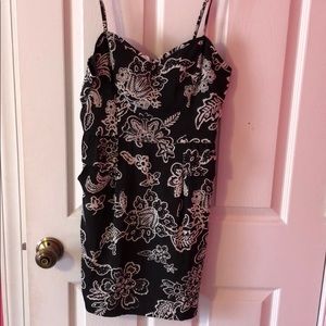 Black American eagle dress